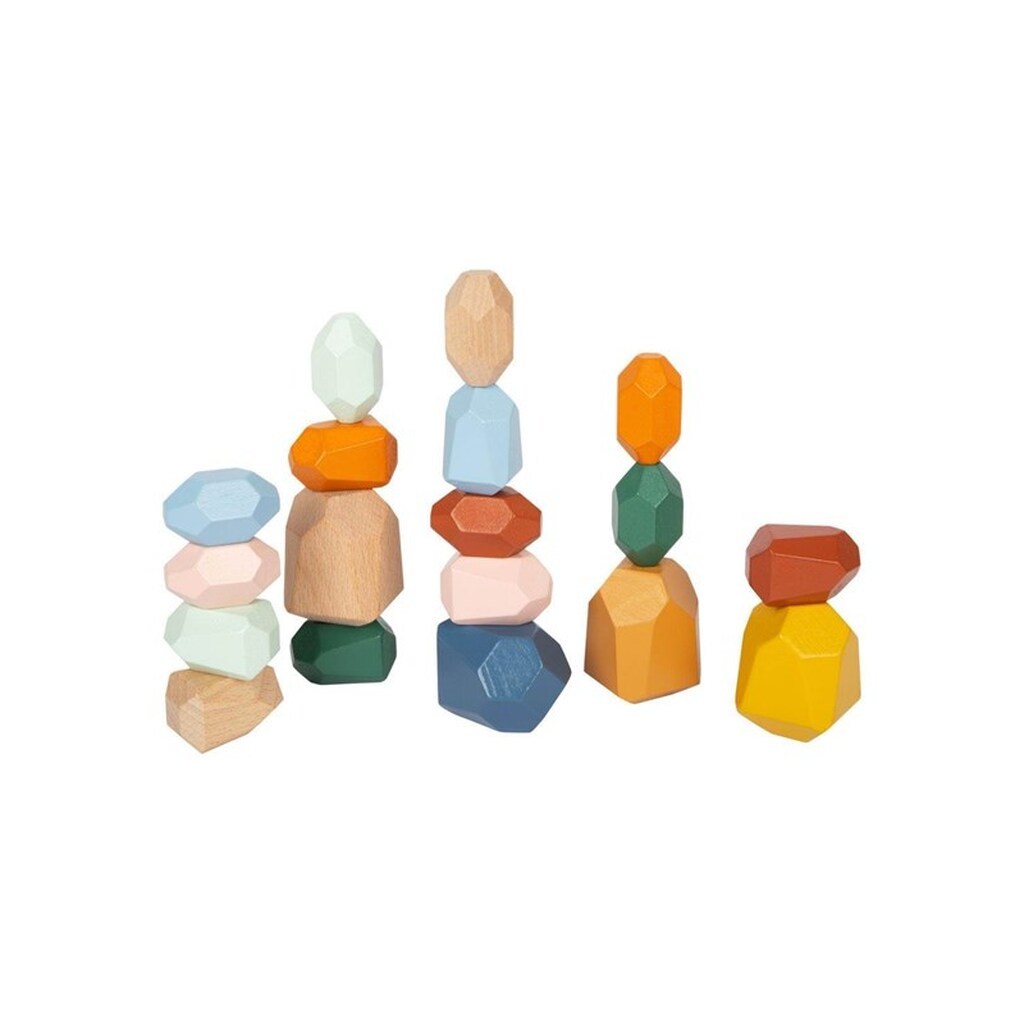Small Foot Wooden Balance Blocks Safari 18 pcs.