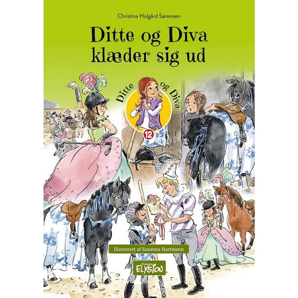 Ditte og Diva klæder sig ud - Børnebog - hardback