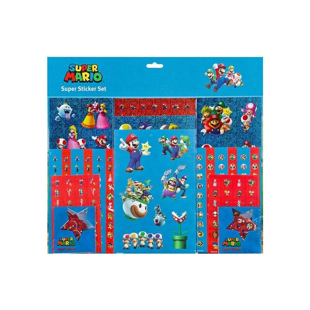 Super Mario Super Sticker set