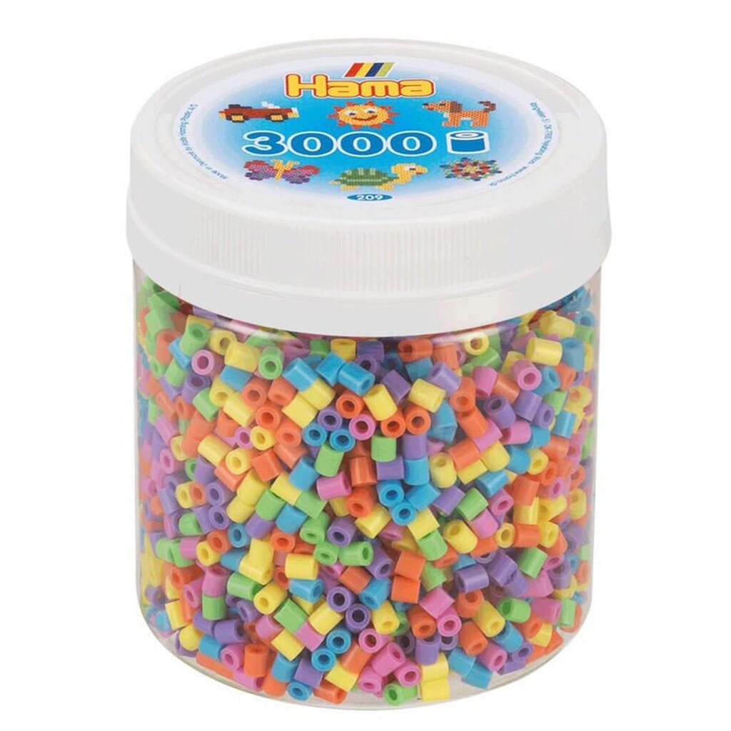 Hama Beads in Pot - Colour Mix 3000 pcs