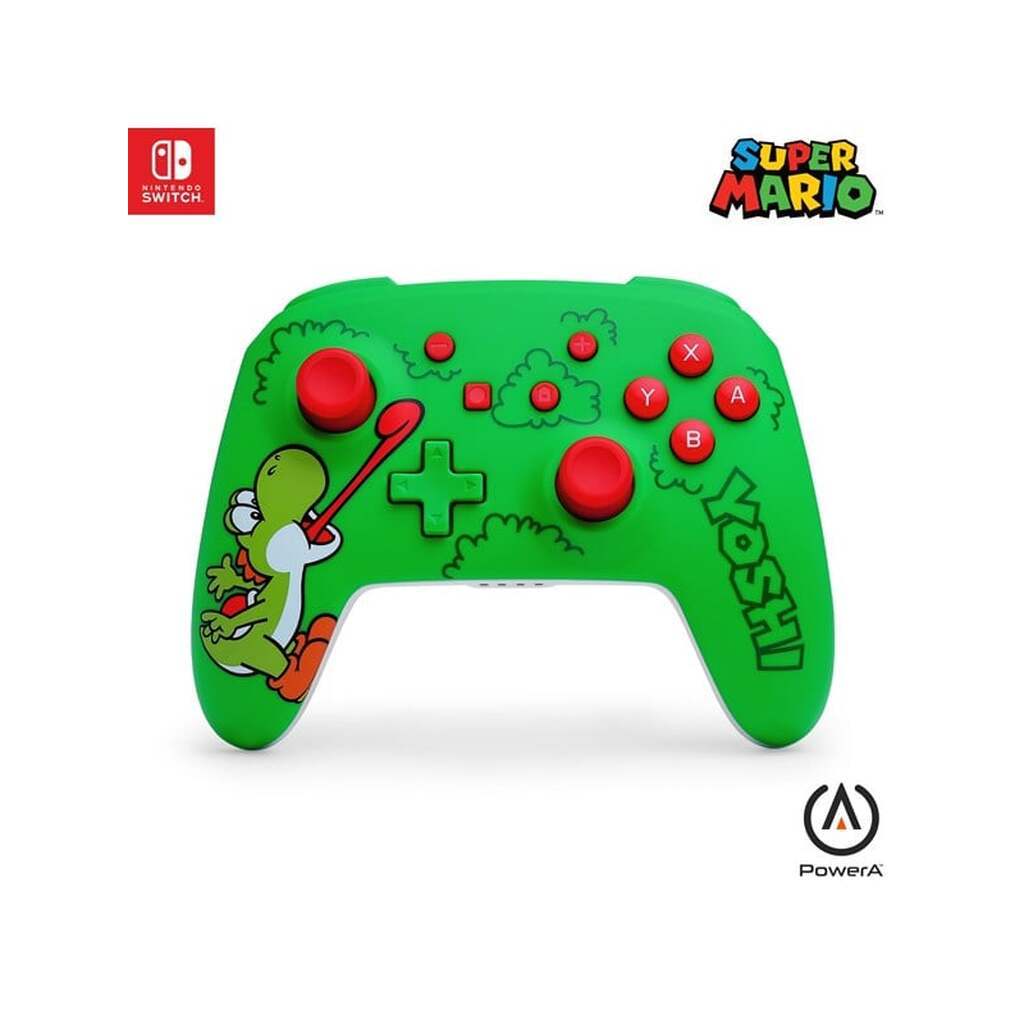 PowerA Trådløs kontroller til Nintendo Switch - Hungry Yoshi