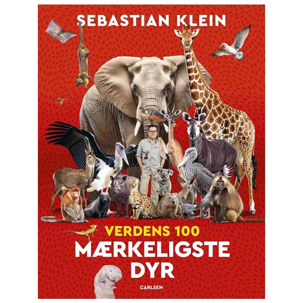 Verdens 100 mærkeligste dyr - Børnebog - Hardcover