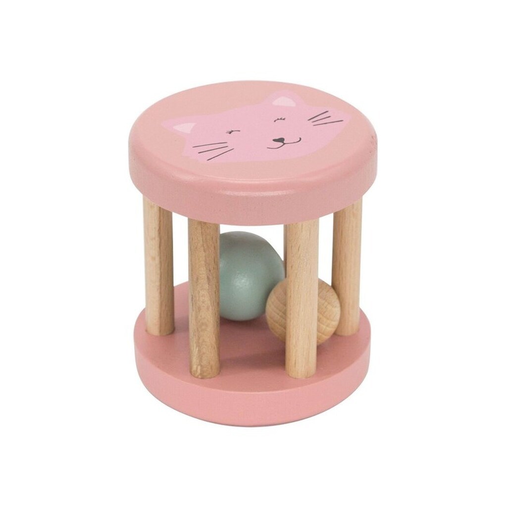Trixie Baby Wooden Rattle - Mrs. Cat