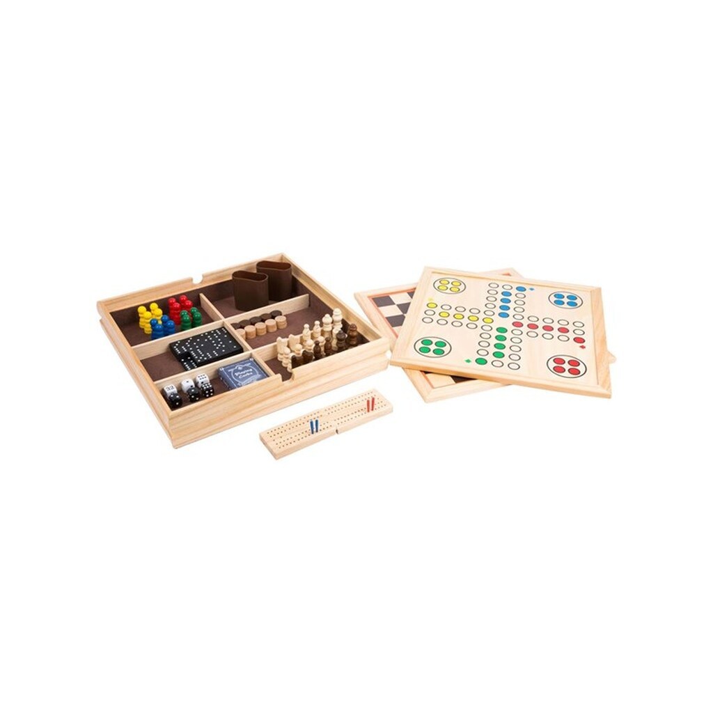 Small Foot - Wooden Classic Games 9in1