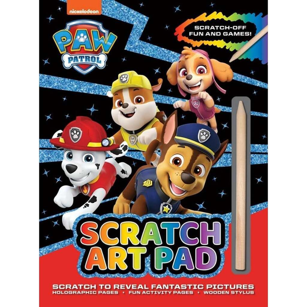 Alligator PAW PATROL Scratch Art Pad