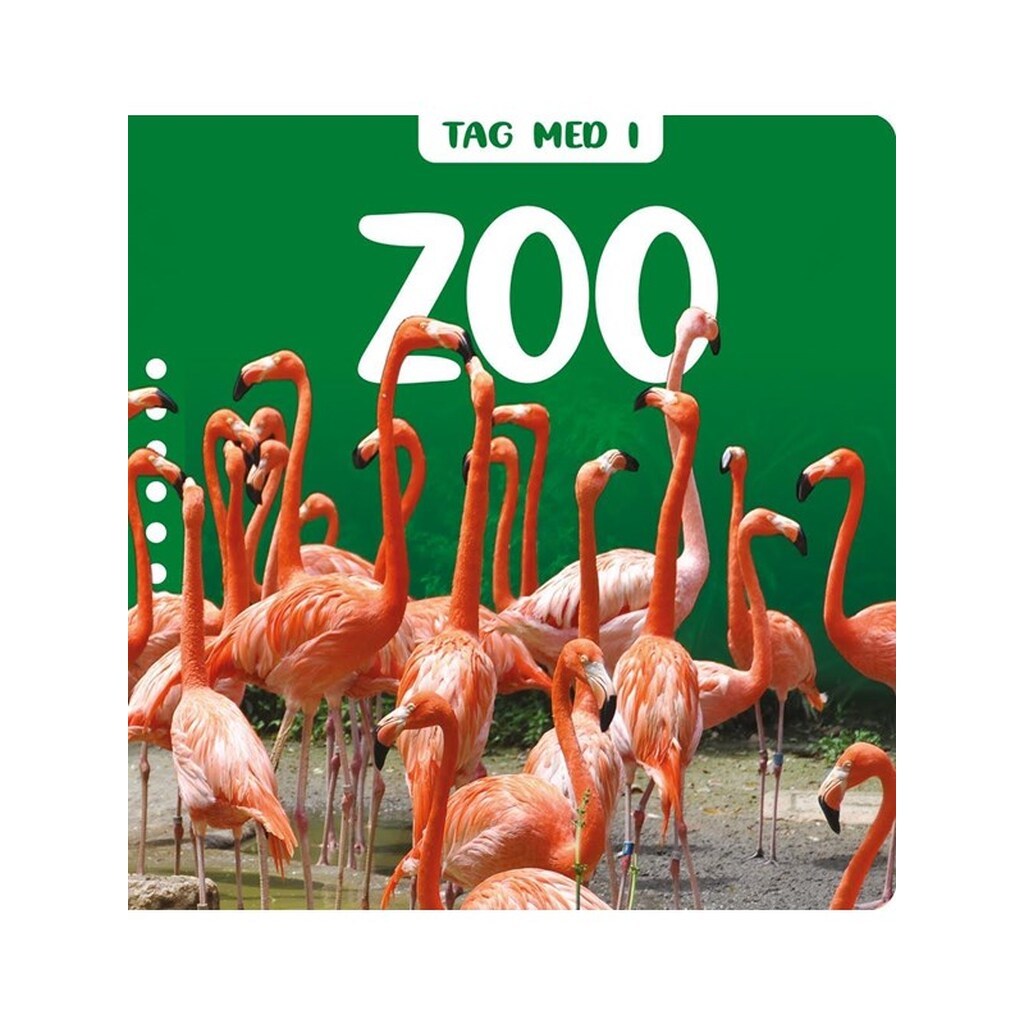 Tag med i zoo - Børnebog - Papbog