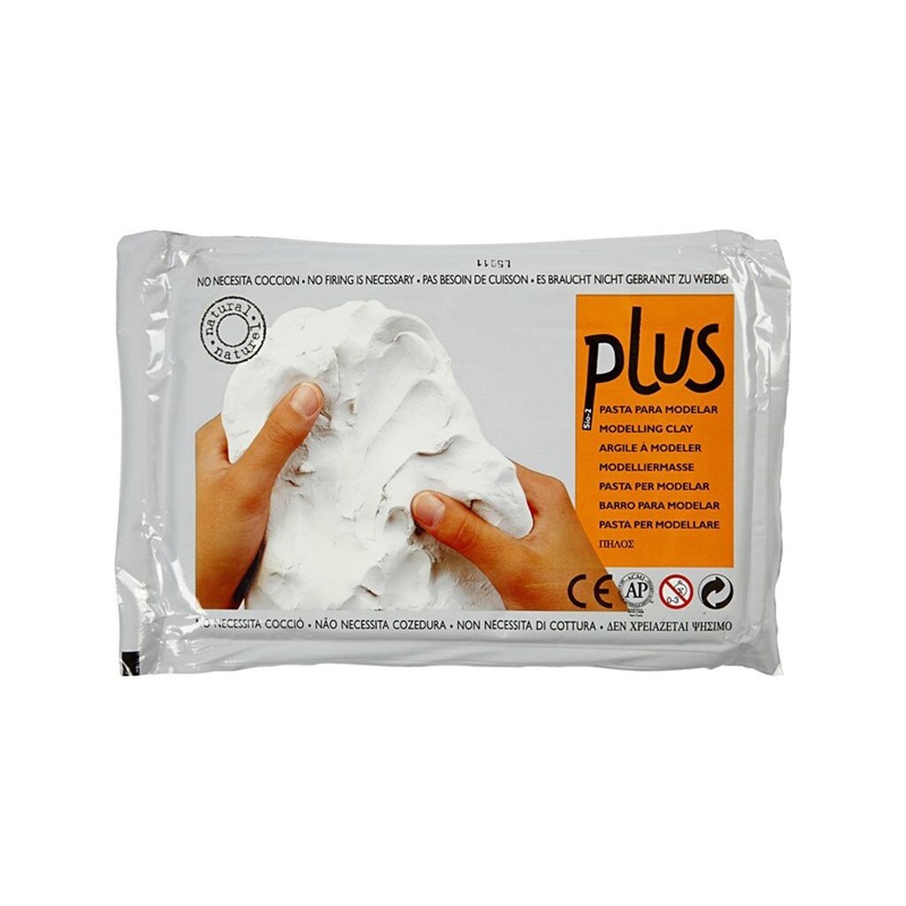 Creativ Company Self-hardening modeling clay White 1000gr