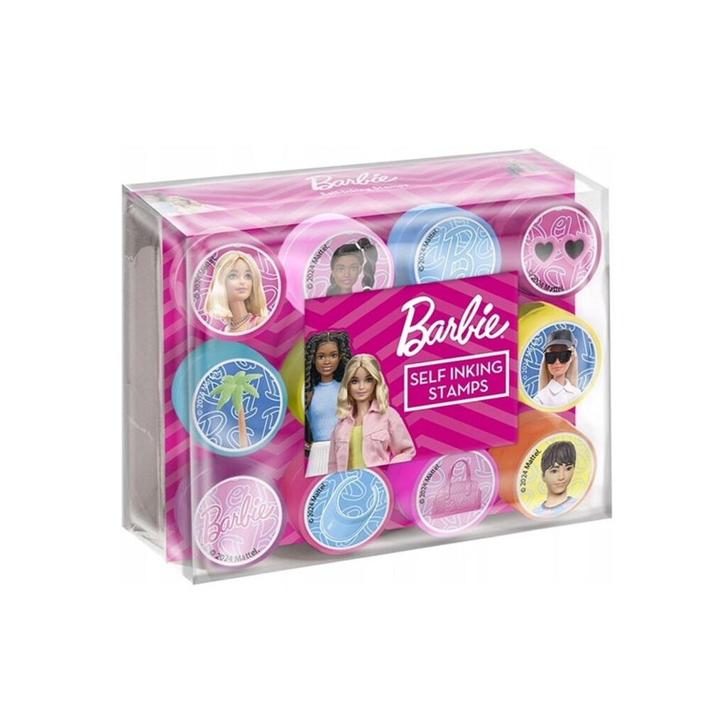 Creative Craft Group BARBIE stempler, 12 stk.