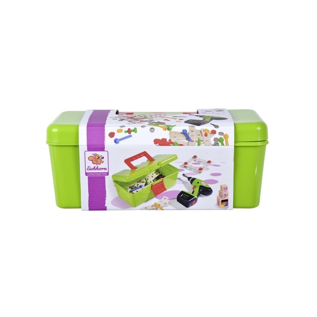 Eichhorn Constructor Toolbox with Drill 70dlg.