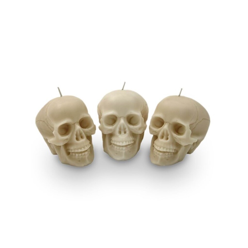 Mikamax Skull Candle Set