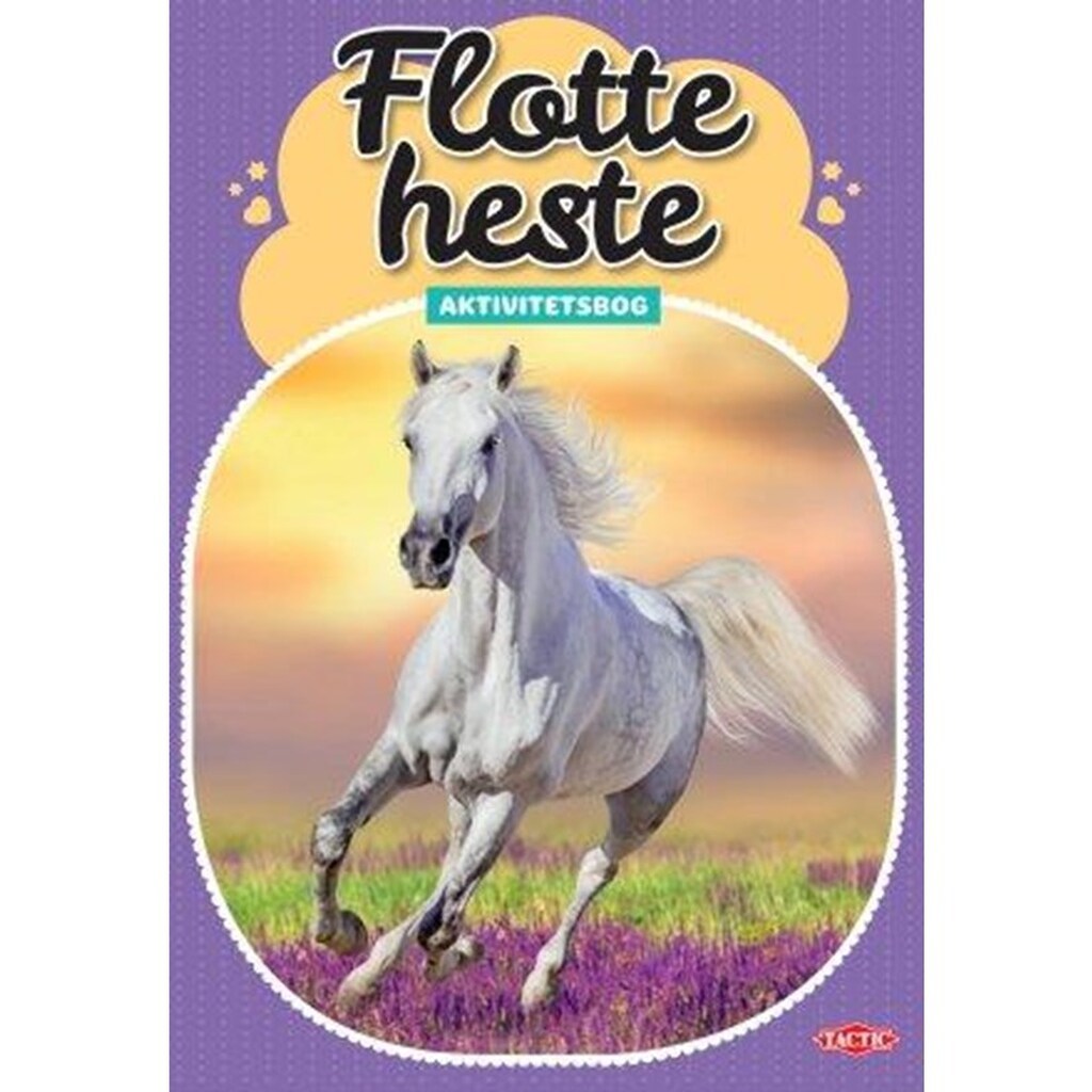 Flotte heste aktivitetsbog (DK) - Børnebog