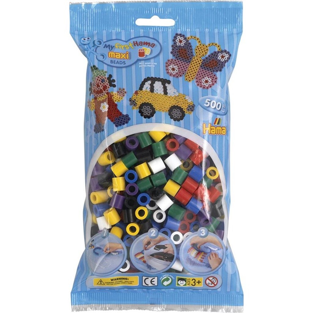 Hama Beads mix-basic Maxi 500 pcs