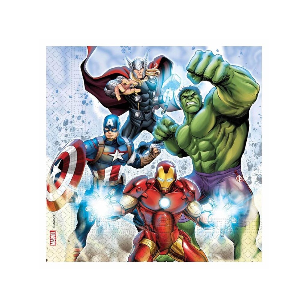 Globos Paper Napkins FSC Avengers Infinity Stones 20 pcs.