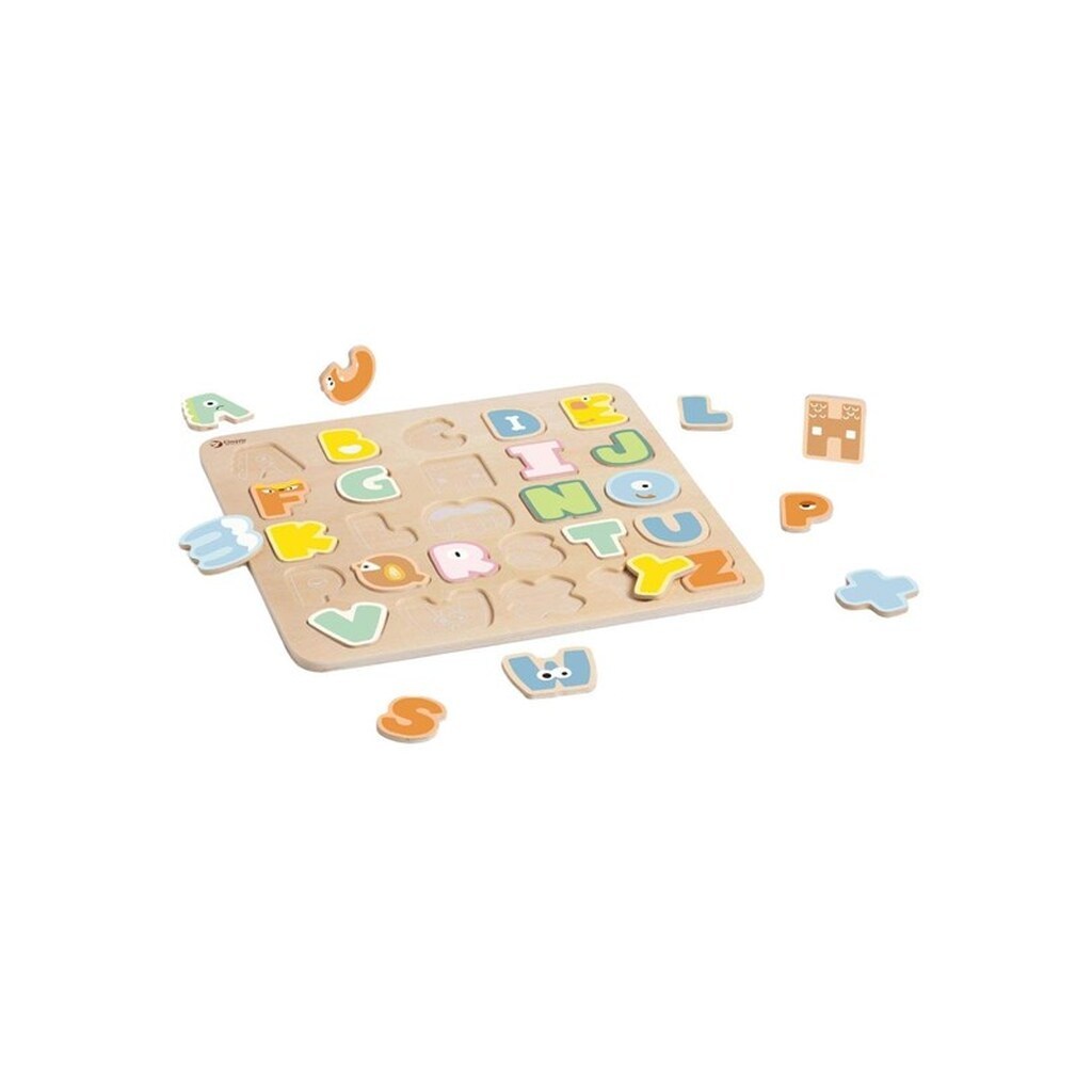 Classic World Wooden Alphabet Puzzle 27pcs.