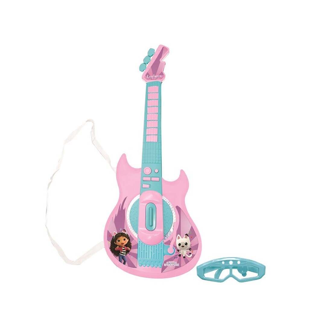 Gabby&apos;s Dollhouse Elektronisk Guitar med Lys og Briller med mikrofon