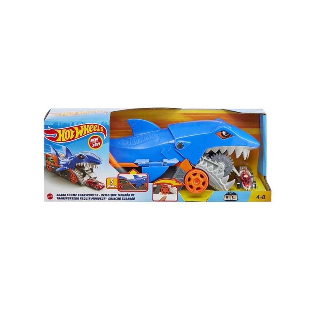 Hot Wheels transportvogn med hajgab