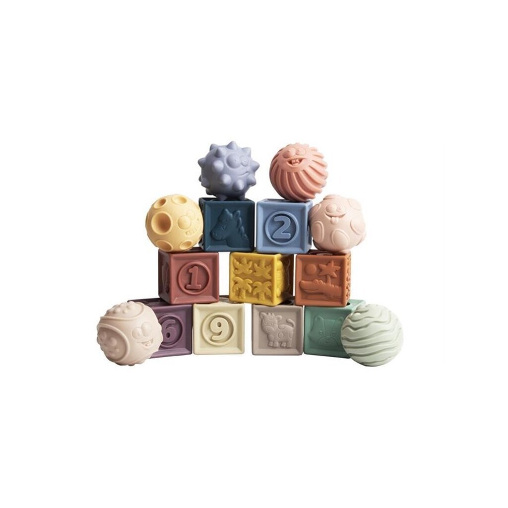 Magni Massage set with building blocks