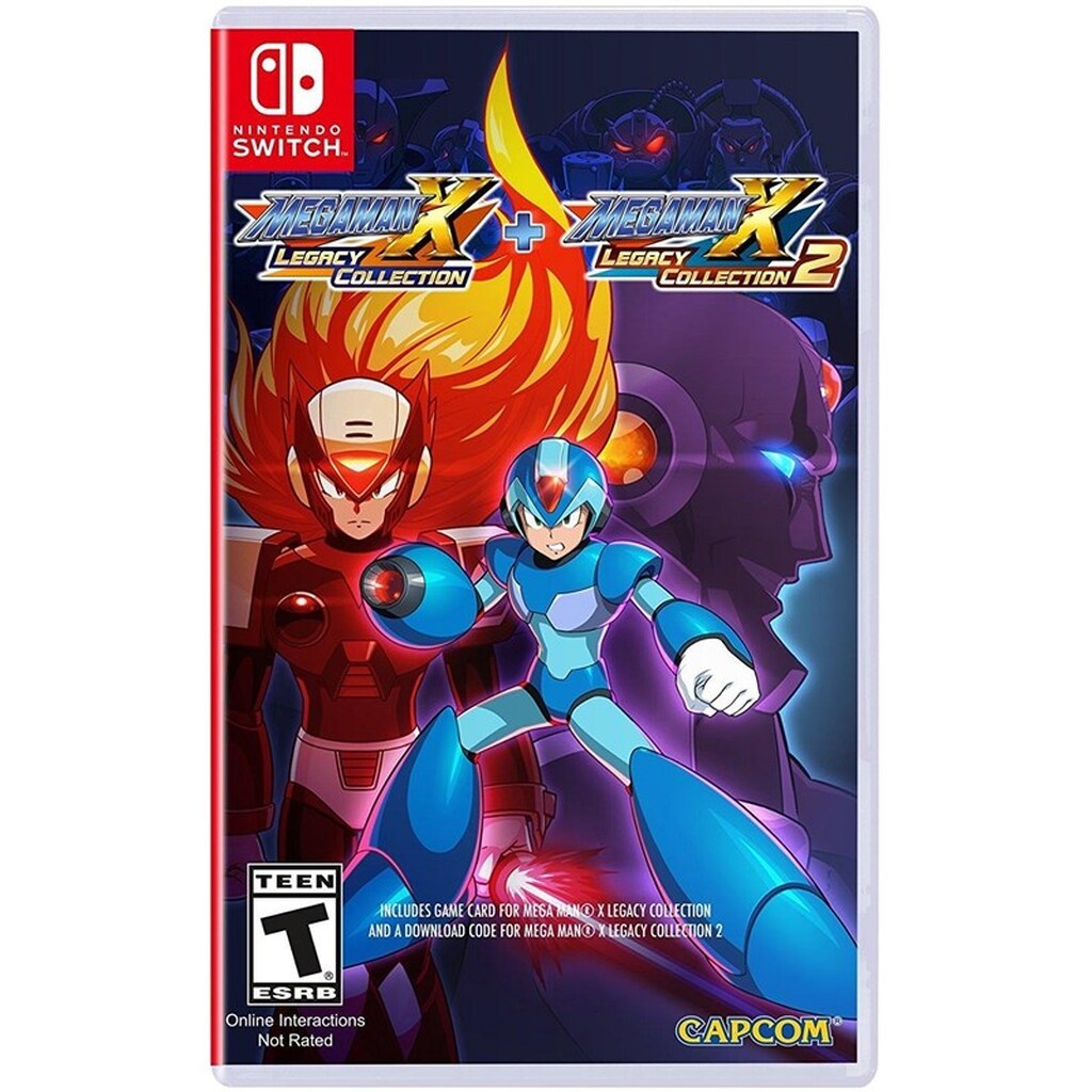 Mega Man X Legacy Collection 1 + 2 (NTSC) - Nintendo Switch - Action