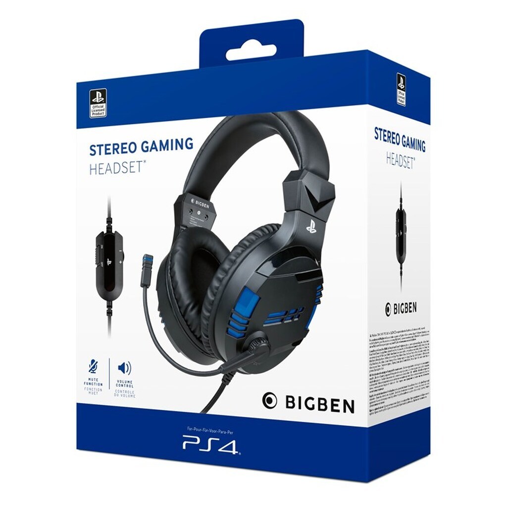 NACON PS4/PS5 Gaming Headset V3 - Black