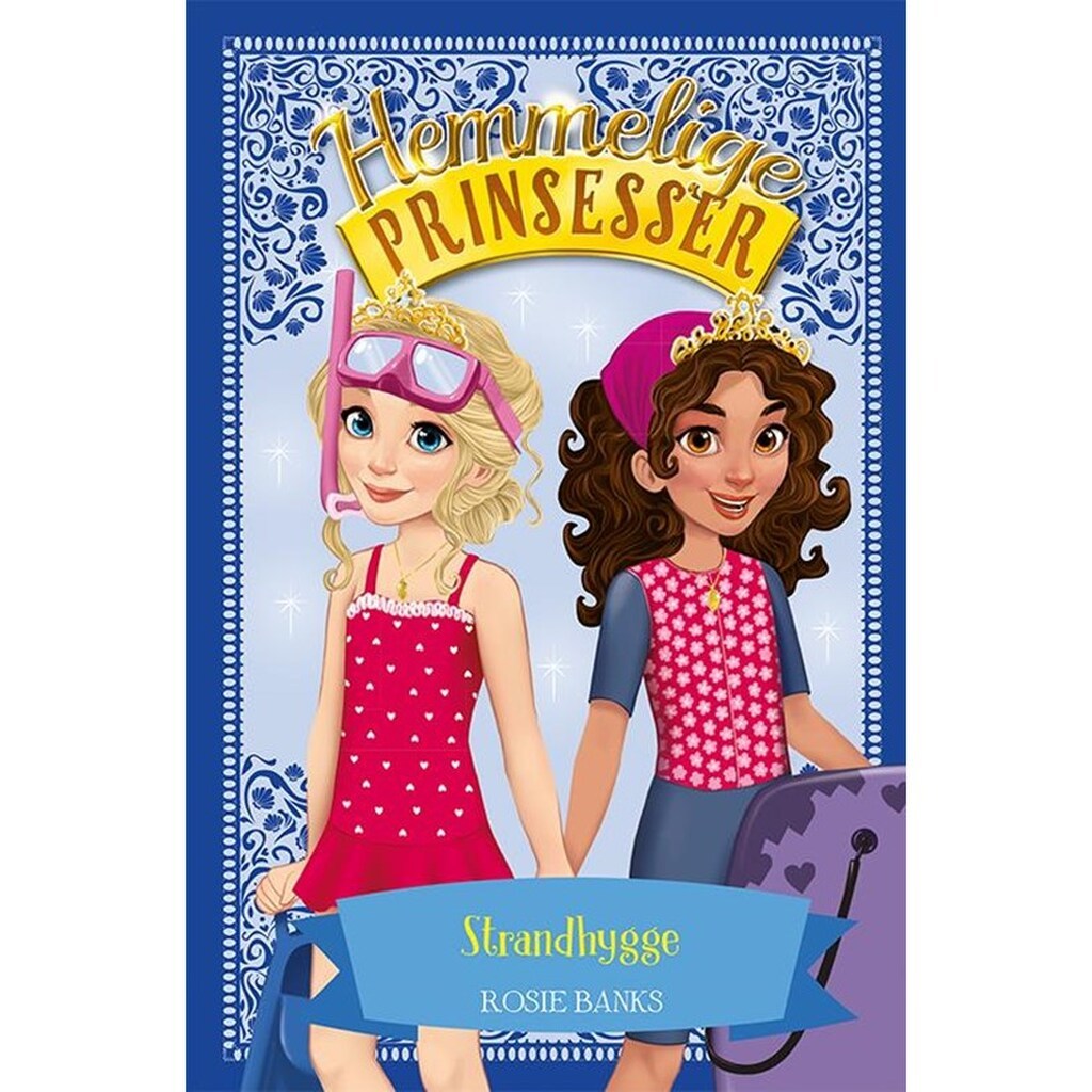 Hemmelige Prinsesser 19: Strandhygge - Børnebog - Hardcover