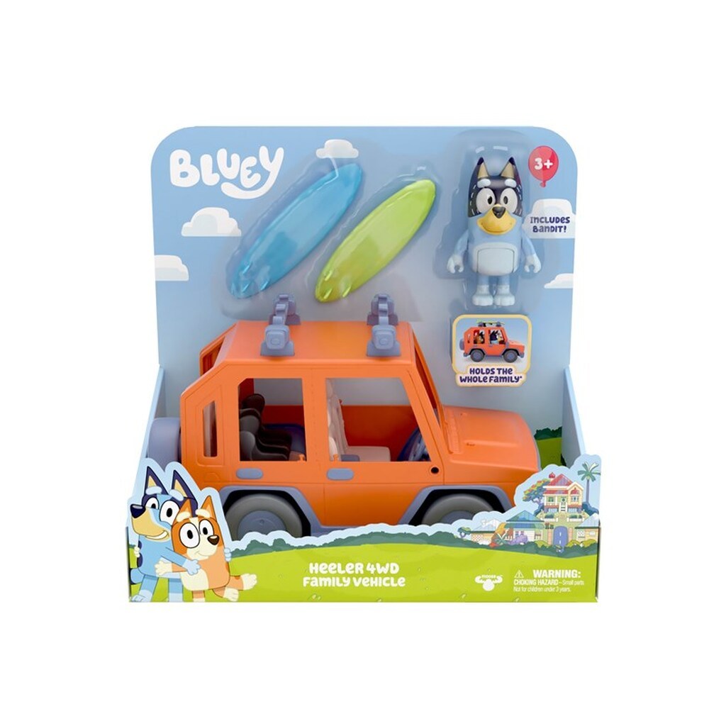 Bluey Familie cruiser m. figur