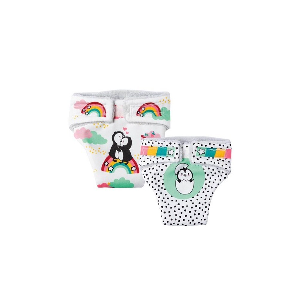 Heless Doll diapers Penguin 2 pieces 28-35 cm