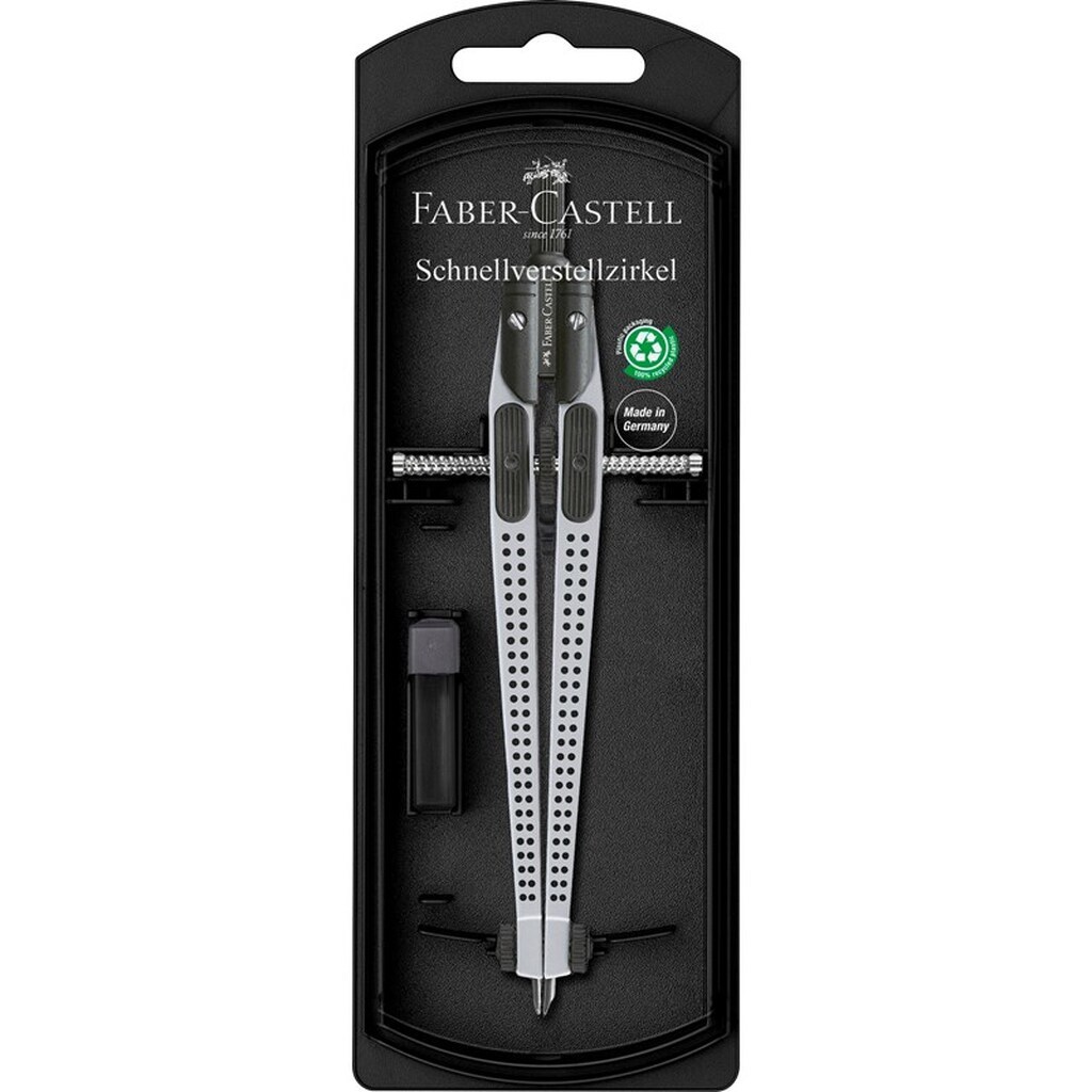 Faber-Castell Passer Grip sølv