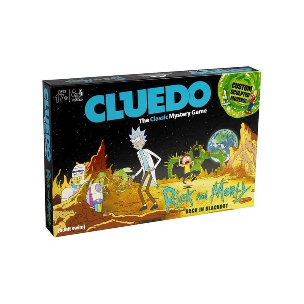 Winning Moves Rick and Morty Cluedo Mystery (English)