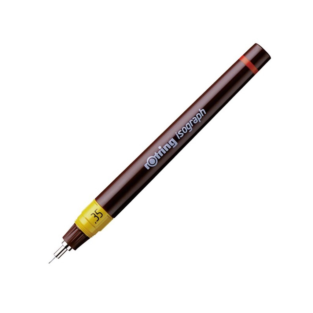 Rotring rOtring Isograph Teknisk Tegning Pen | 0,35 mm | Genopfyldelig fineliner pen