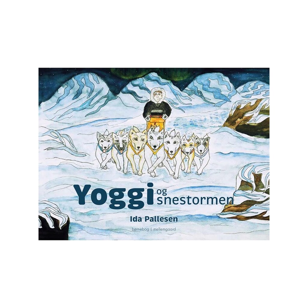 Yoggi og snestormen - Børnebog - Hardcover