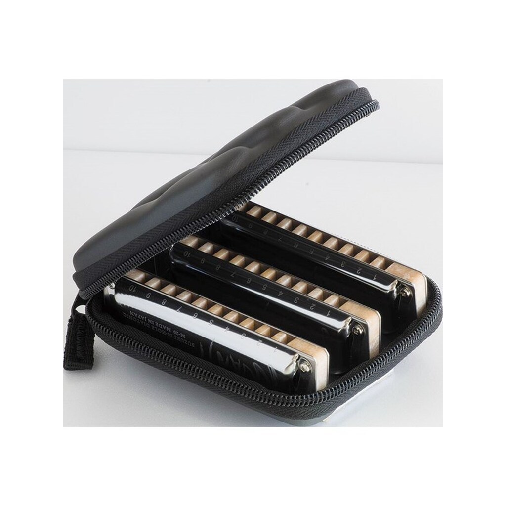Suzuki Manji M-20 Standard Harmonica - 3 pcs set - Key: C G A