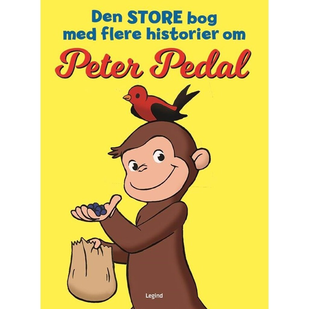 Den store bog med flere historier om Peter Pedal - Børnebog - Hardcover
