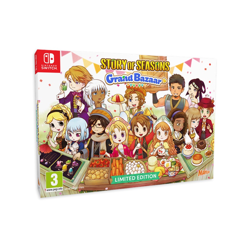 STORY OF SEASONS: Grand Bazaar (Limited Edition) - Nintendo Switch - RPG
