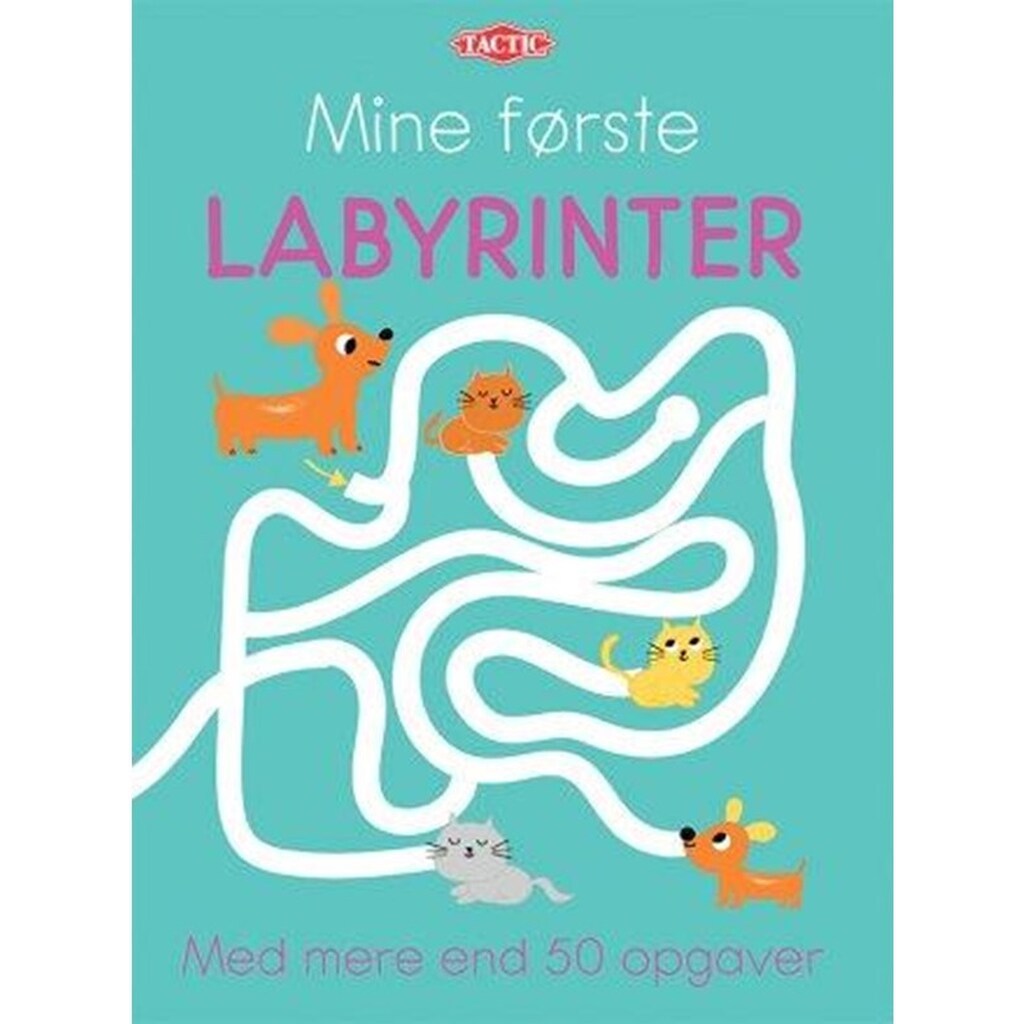 Mine første labyrinter (DK) - Børnebog