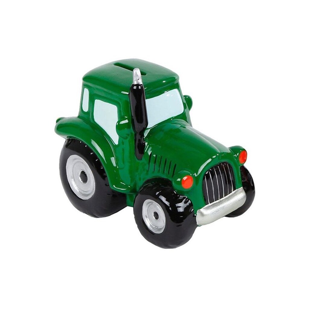 Kids Globe Money Box Tractor - Assorted
