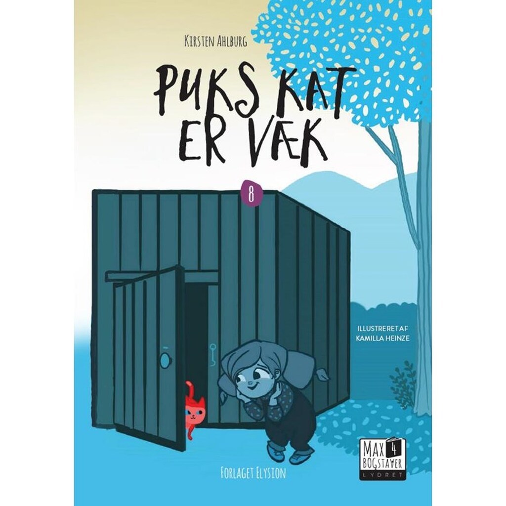 Puks kat er væk - Børnebog - hardback