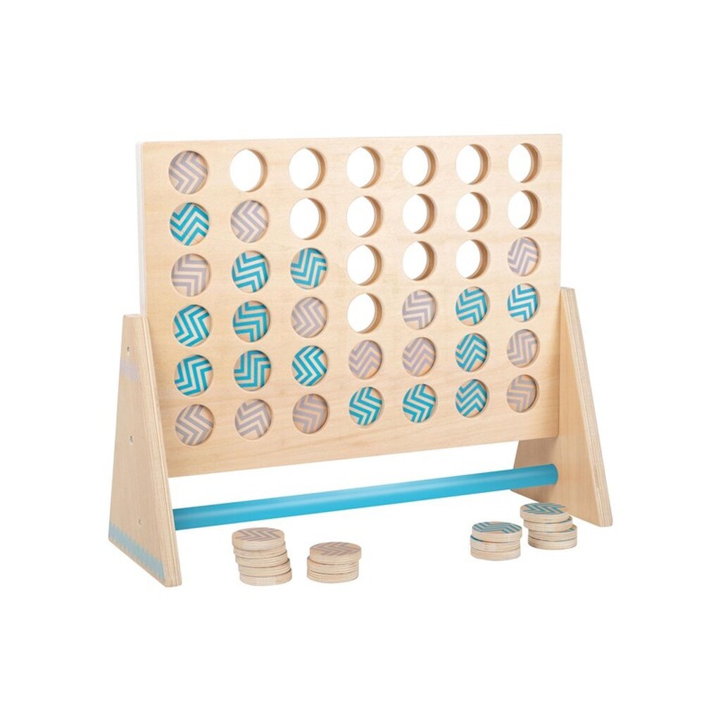 Small Foot - Wooden Game Four in a Row XXL 43dlg.