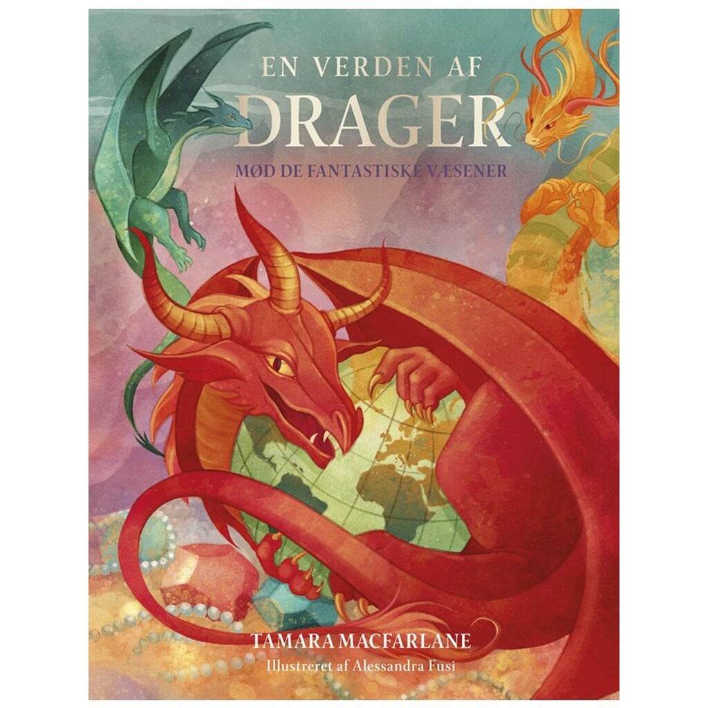 En verden af drager - Børnebog - hardcover