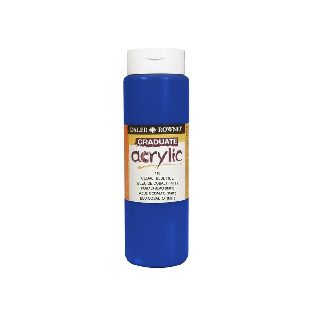 Daler-Rowney Graduate Acrylic 500 ml Cobalt Blue Hue