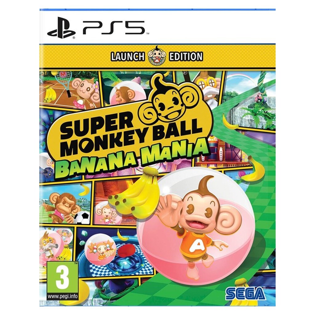 Super Monkey Ball: Banana Mania (Launch Edition) - Sony PlayStation 5 - Platformer