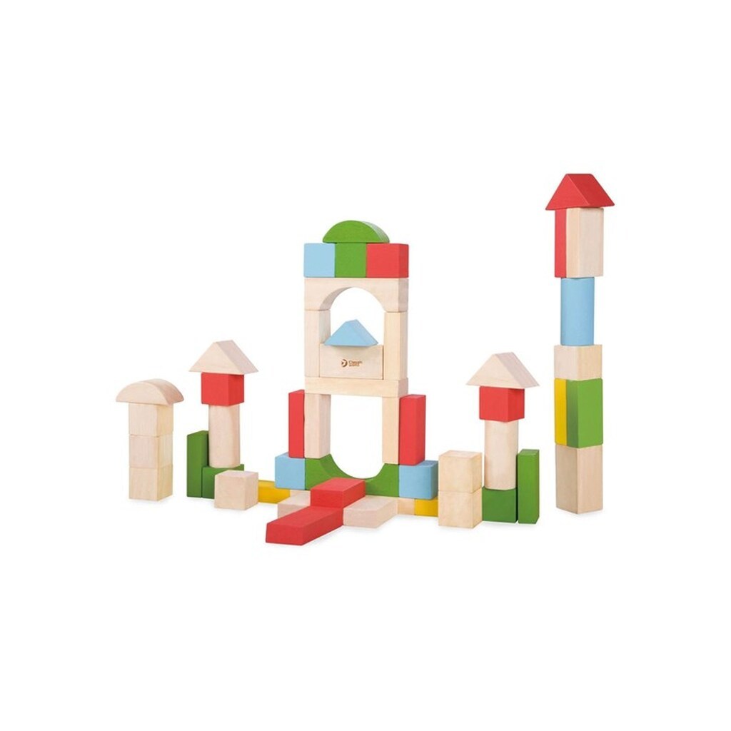 Classic World Wooden Blocks Junior 50 pcs.