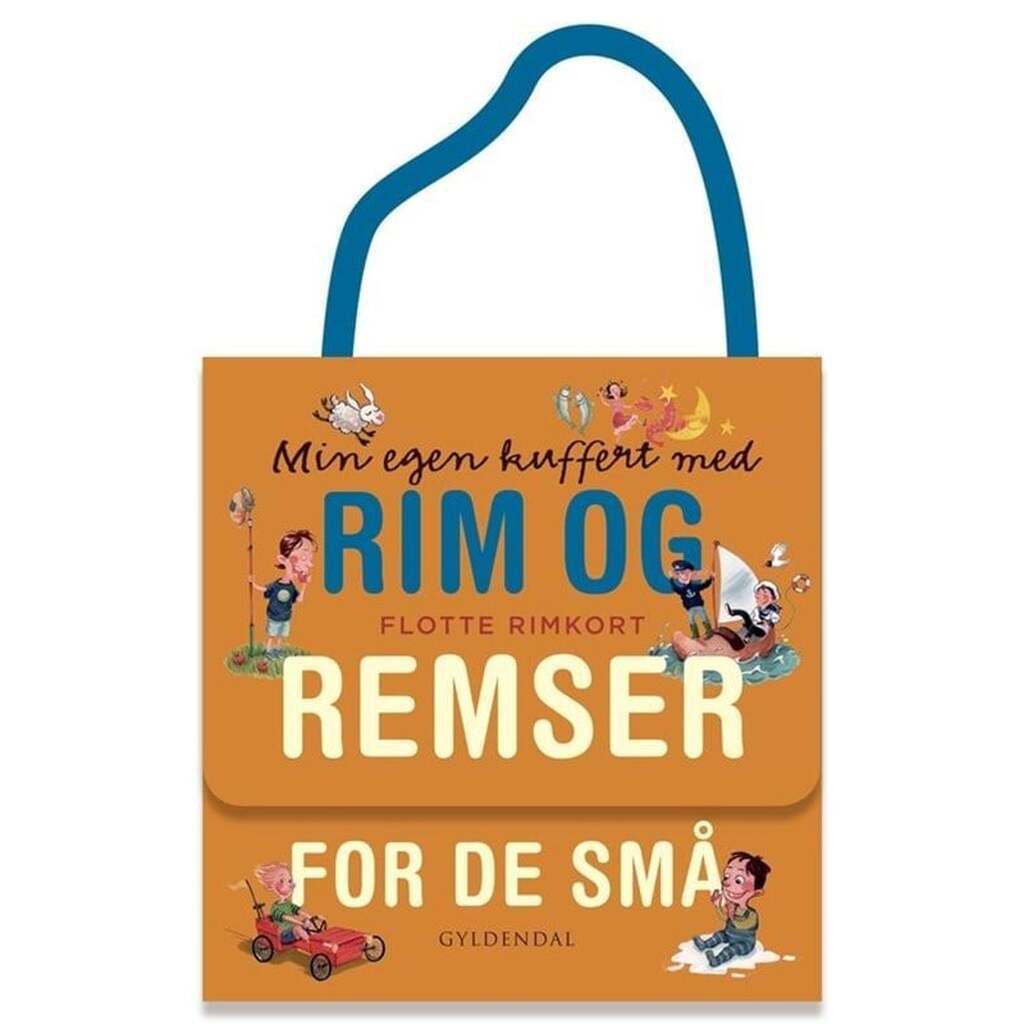 Min egen kuffert med rim og remser for de små - Børnebog - Hardcover