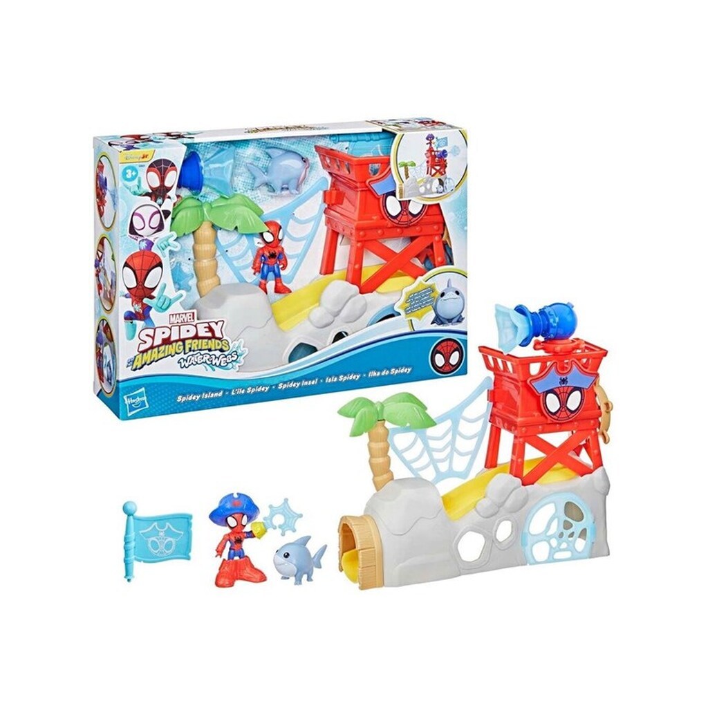 Spidey and His Amazing Friends Water-Webs Pirate Island Playset