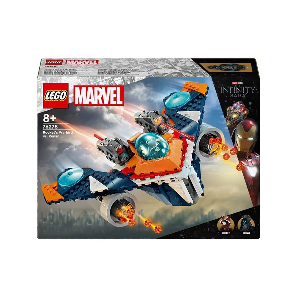 LEGO Super Heroes Marvel 76278 Rockets Warbird mod Ronan