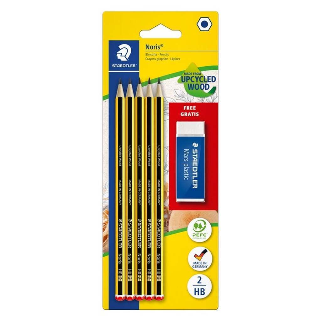 Staedtler NORIS HB 5ST+ 1x526 50 UB 100% PEFC