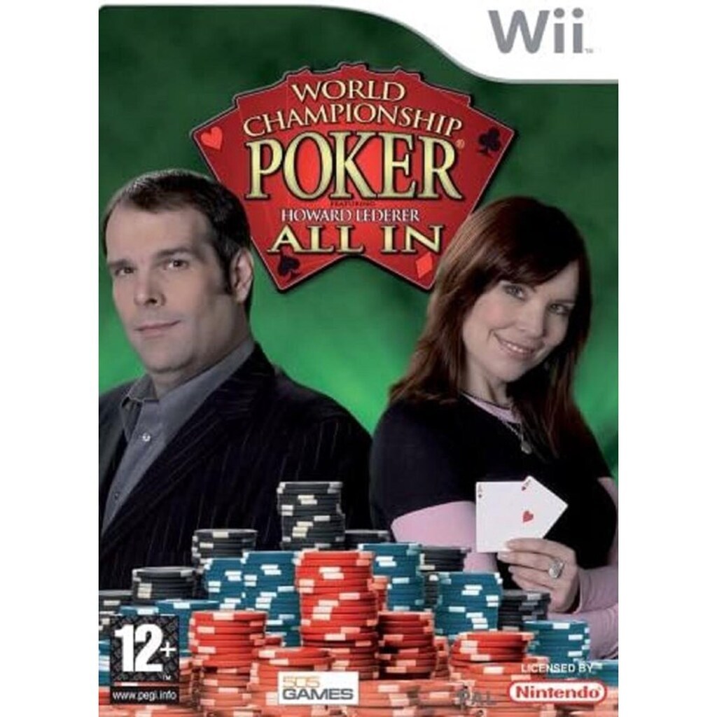 World Championship Poker Featuring Howard Lederer - Nintendo Wii - Kortspil