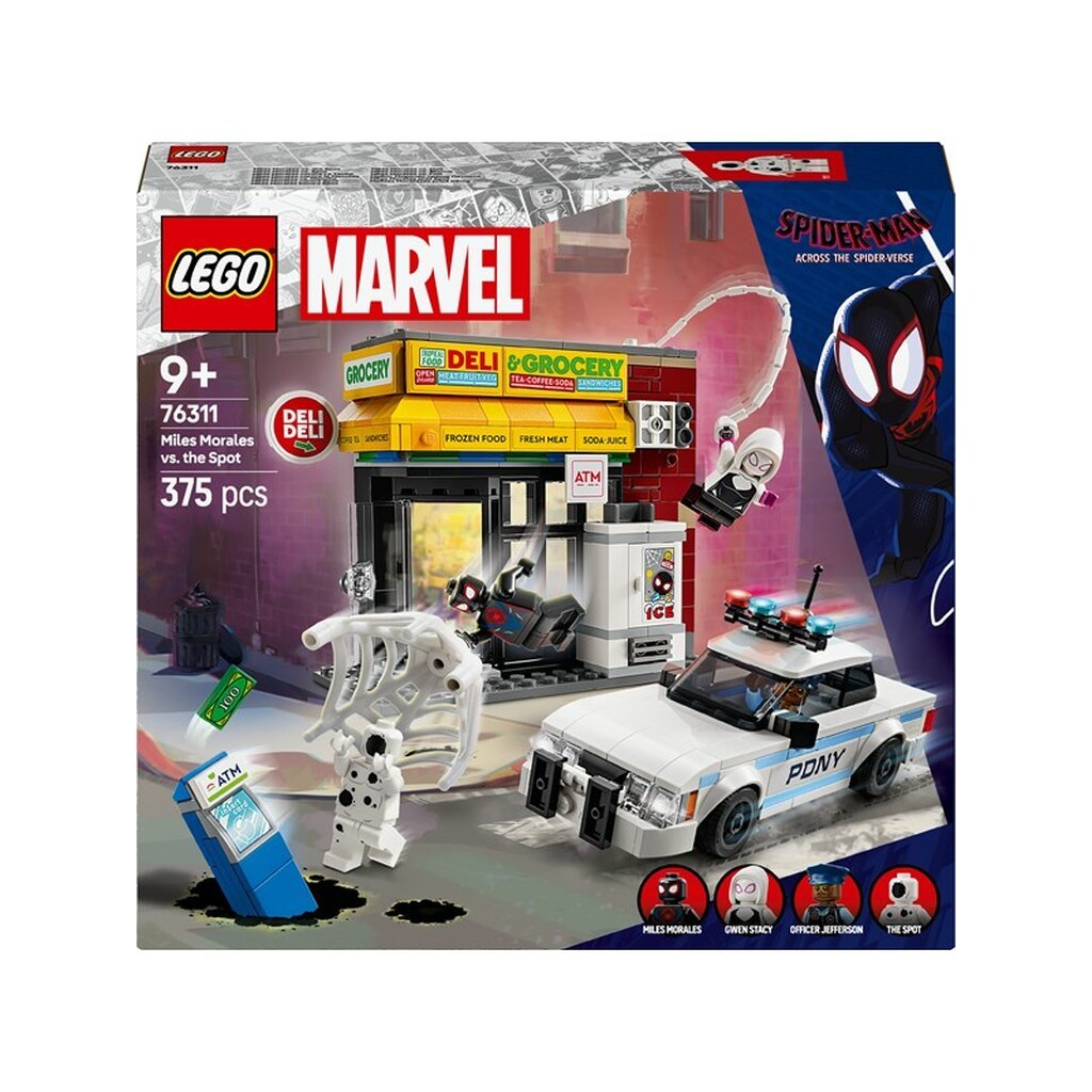LEGO Super Heroes Marvel 76311 Spider-Verse: Miles Morales mod Spot