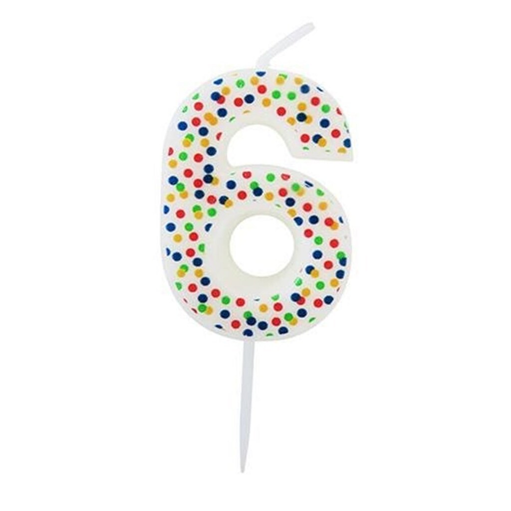 SCANSEASON Lys m. tal 6 . 7,5cm høj