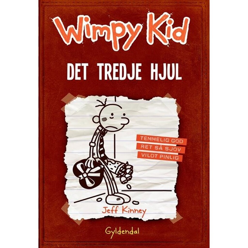 Wimpy Kid 7 - det tredje hjul - Børnebog - Hardcover