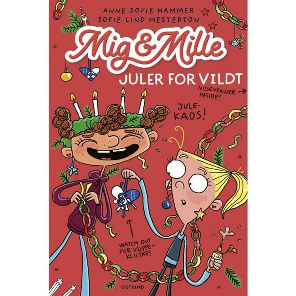 Mig &amp; Mille - Juler for vildt - Børnebog - Hæfte